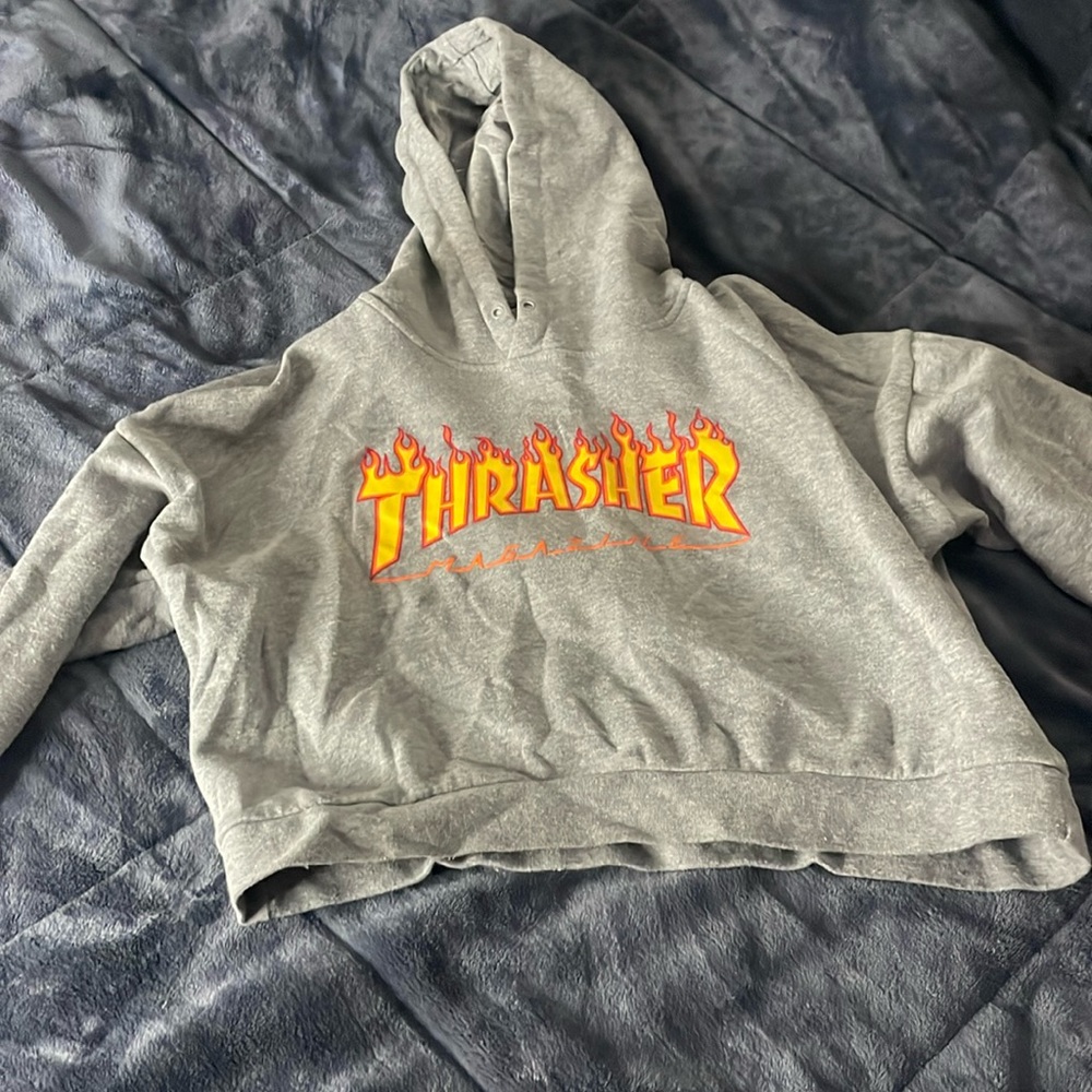 Cropped hoodie